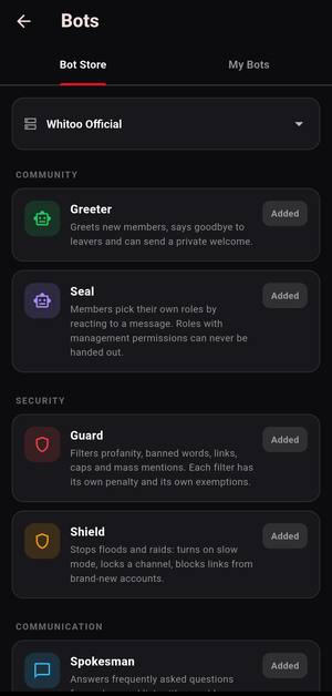 Bot Store
